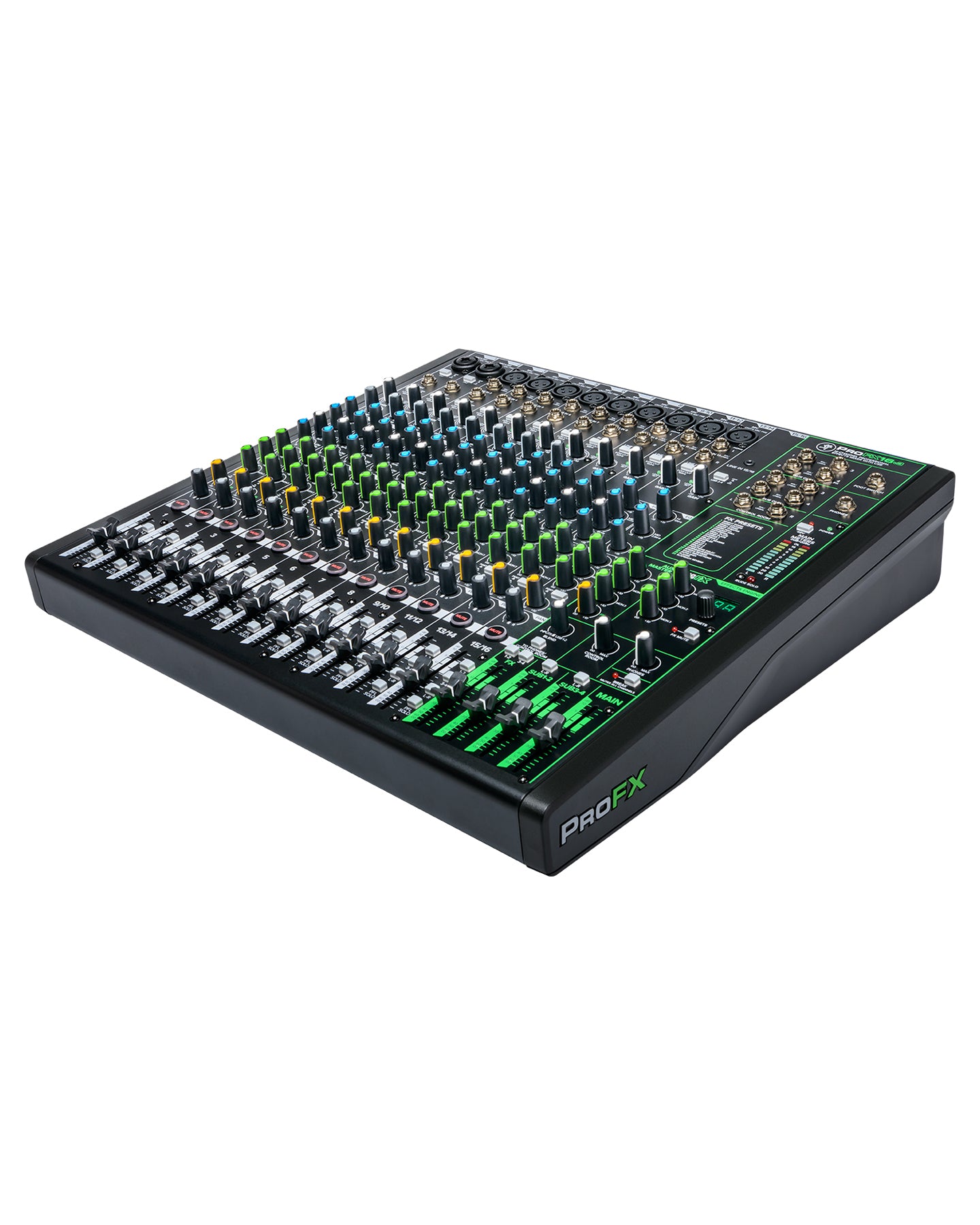 PROFX16V3 Compact 4-Bus Mixer w/ USB & Effects