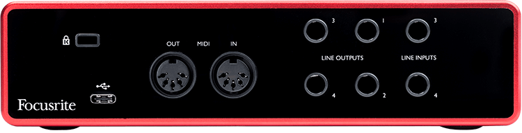 Scarlett 4i4 USB Audio Interface, 3rd Generation