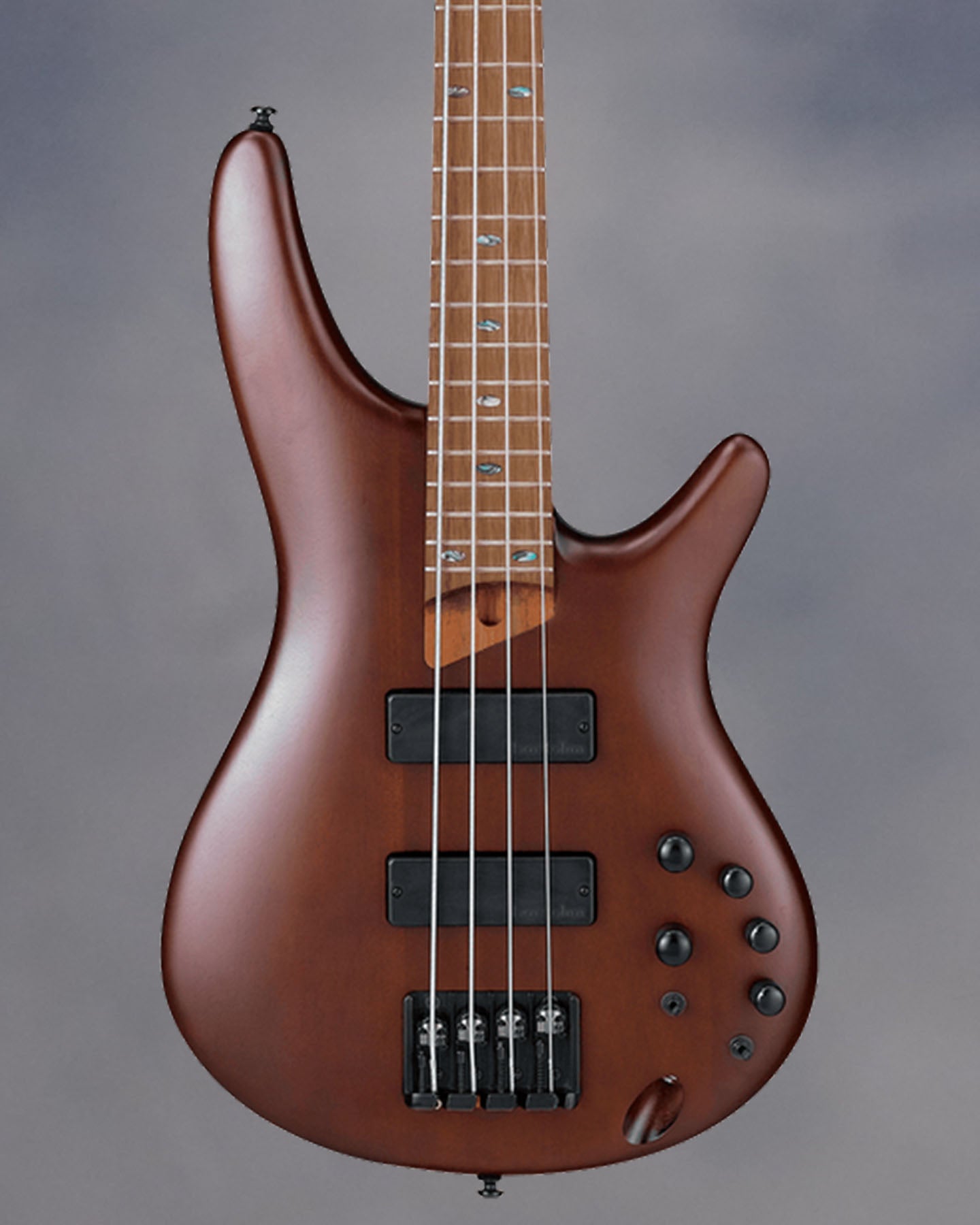 Electric Bass, Brown Mahogany, Jatoba FB