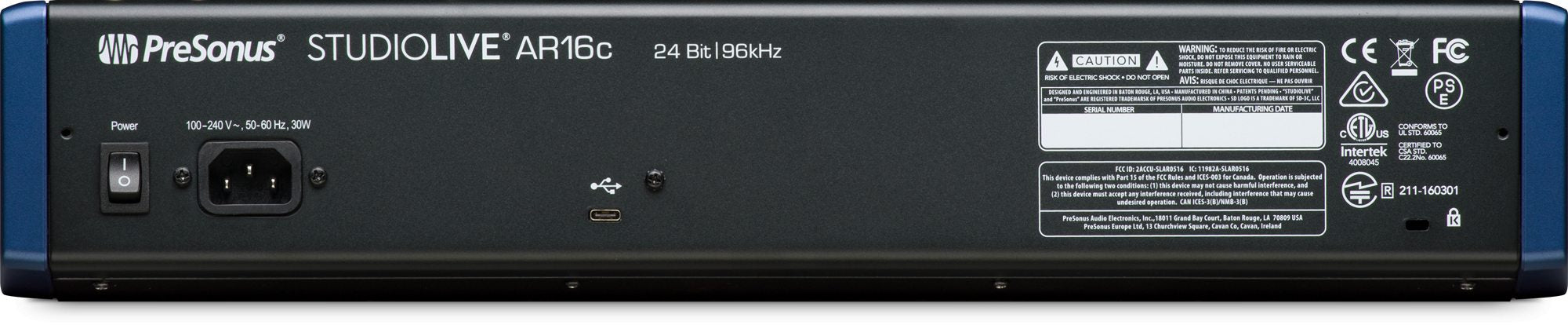 18-Channel USB-C Hybrid Digital/Analog Performance Mixer