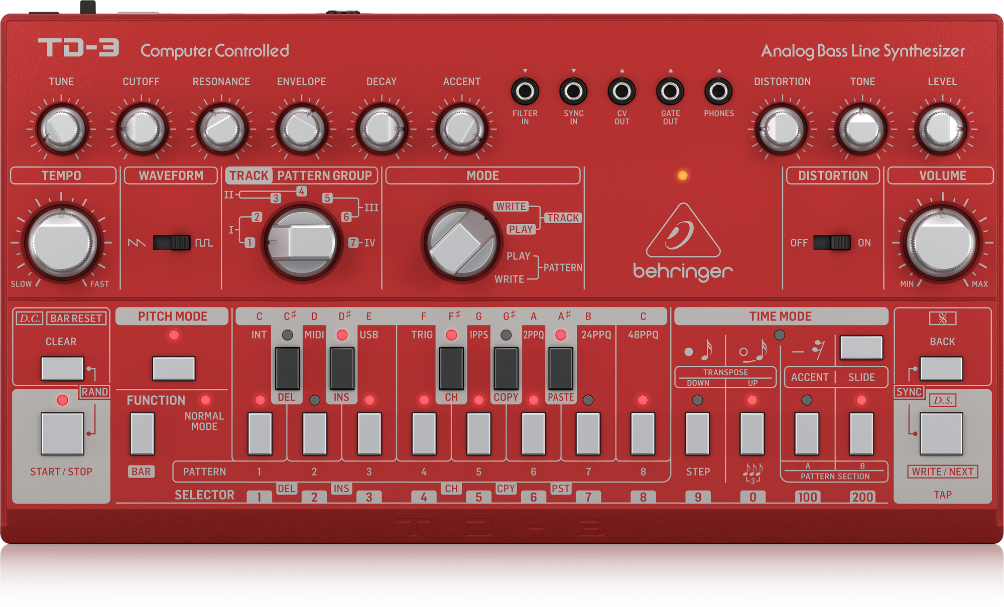 TD3RD Analog Bass Line Synthesizer