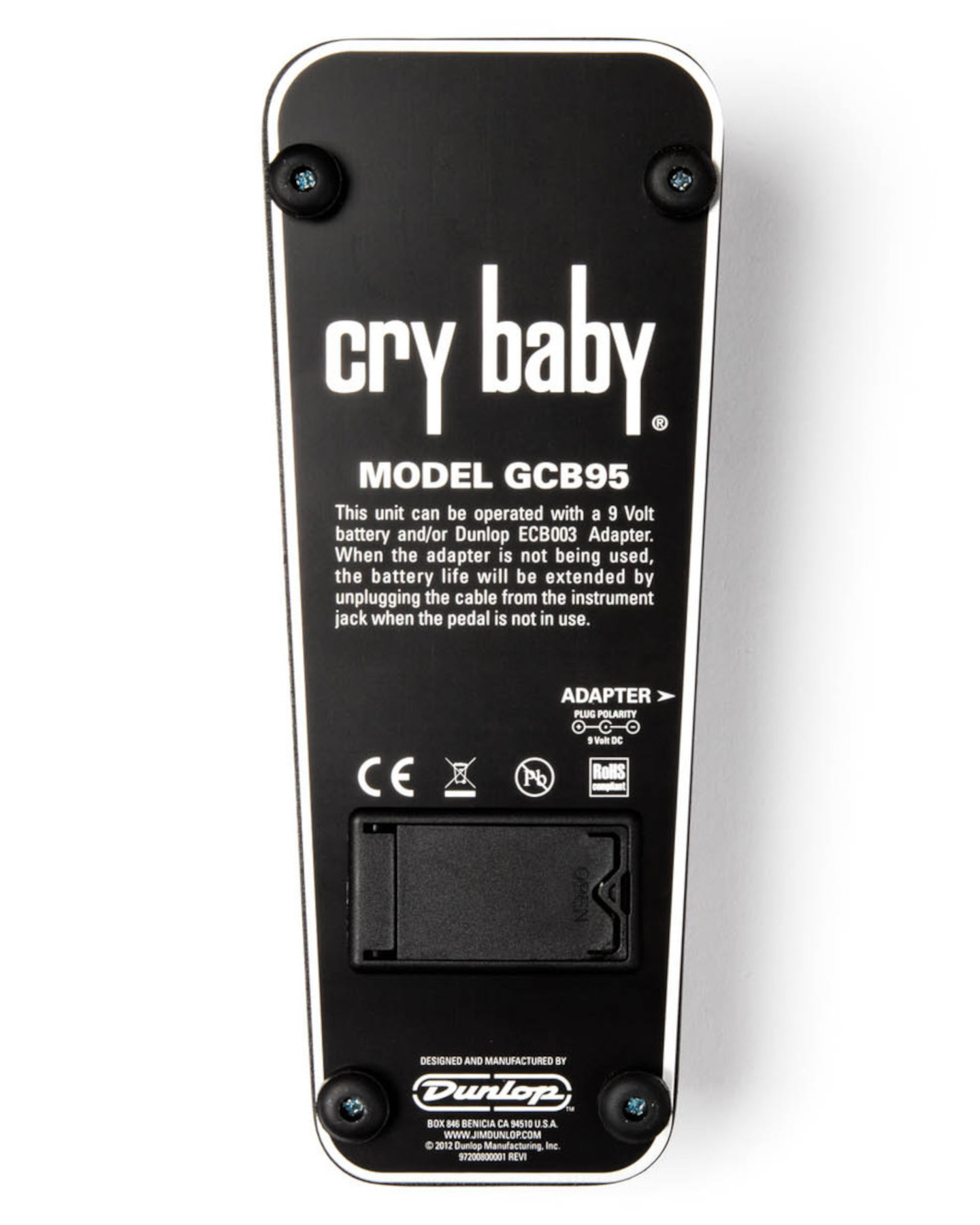 GCB95 Crybaby Standard Wah